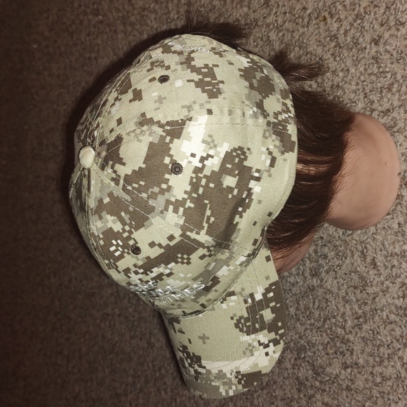 Sabre Defence Industries Embroidered Logo Camo Snap-on Hat Cap - Picture 3 of 9